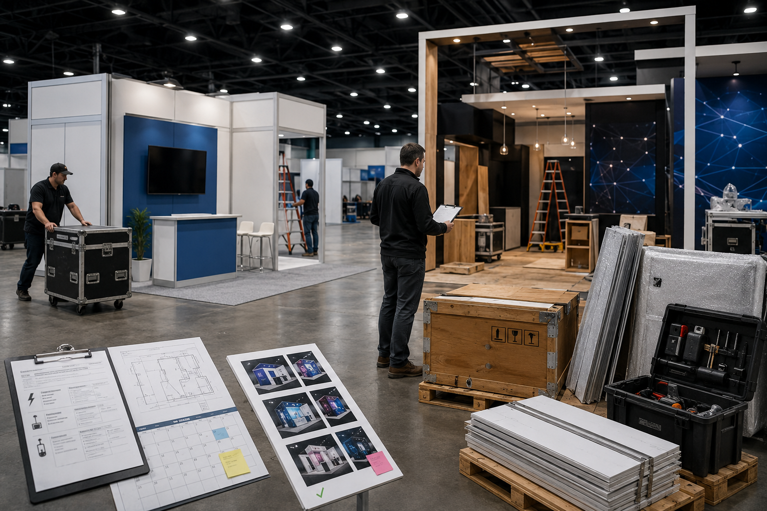 operational risks in trade show planning